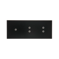 Panel dotykowy S54, 3 moduły, 1 pole dotyk.+2 pole dotyk. pion+2 pola dotyk. pion, zastygła lawa | DSTR3133/73 Kontakt Simon