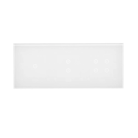 Panel dotykowy S54, 3 moduły, 1 pole dotyk.+2 pole dotyk. pion+2 pola dotyk. pion, biała perła | DSTR3134/70 Kontakt Simon