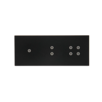Panel dotykowy S54, 3 moduły, 1 pole dotyk.+2 pole dotyk. pion+2 pola dotyk. pion, zastygła lawa | DSTR3134/73 Kontakt Simon