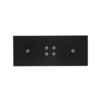 Panel dotykowy S54, 3 moduły, 1 pole dotykowe + 4 pole dotykowe + 1 pole dotykowe, zastygła lawa | DSTR3141/73 Kontakt Simon