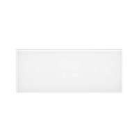 Panel dotykowy S54, 3 moduły, 1 pole dotyk.+4 pole dotyk.+2 pola dotyk. poziom, biała perła | DSTR3142/70 Kontakt Simon