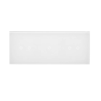 Panel dotykowy S54, 3 moduły, 2 pola dotyk. poziom+1 pole dotyk.+2 pola dotyk. poziom, biała perła | DSTR3212/70 Kontakt Simon