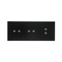 Panel dotykowy S54, 3 moduły, 2 pola dotyk.poziom+2 pole dotyk.poziom+2 pola dotyk.pion, lawa | DSTR3223/73 Kontakt Simon