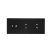 Panel dotykowy S54, 3 moduły, 2 pola dotyk.poziom+2 pola dotyk.pion+2 pola dotyk.pion, zastygła lawa | DSTR3233/73 Kontakt Simon