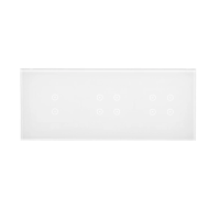 Panel dotykowy S54, 3 moduły, 2 pola dotyk. pion+4 pola dotyk.+4 pola dotyk., biała perła | DSTR3344/70 Kontakt Simon