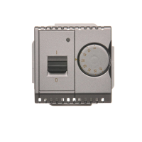 Regulator temperatury z czujnikiem zewnętrznym, 16A, 230V, stal inox BMRT10ZS.02/21 Simon Basic | BMRT10ZS.02/21 Kontakt Simon