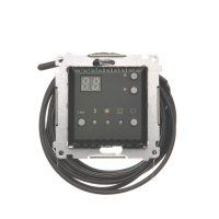 Regulator temperatury z wyświetlaczem z czujnikiem zewn. (moduł) 16(2) A, 230V, czarny mat, Simon 54 | DTRNSZ.01/49 Kontakt Simon
