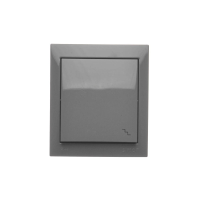 Łącznik schodowy IP44 16A 250V zaciski śrubowe szary Aquaclick | ACW6A/16 Kontakt Simon