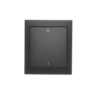 Łacznik dwubiegunowy IP44 16A 250V zaciski śrubowe czarny Aquaclick | ACW2A/49 Kontakt Simon