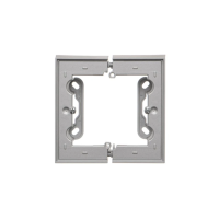 Puszka n/t pojedyn., składana do ramek LINE/DUO, Wys. 40mm. , Aluminium mat Simon 55 | TSC/143 Kontakt Simon