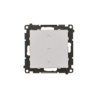 Przycisk roletowy (moduł) 10 A, 250 V~, szybkozłącza, Aluminium mat Simon 55 | TZP1K.01/143 Kontakt Simon