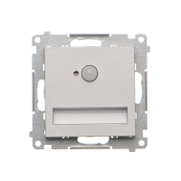 Oprawa oświetl LED 14 V* z czujnikiem ruchu (0,62 W). Barwa neutralna 4200 K, Aluminium mat Simon 55 | TOSC4K14.01/143 Kontakt Simon