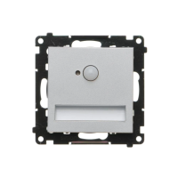 Oprawa oświetl LED 230 V z czujnikiem ruchu (1,2 W). Barwa neutralna 4200 K, Aluminium mat Simon 55 | TOSC4K.01/143 Kontakt Simon