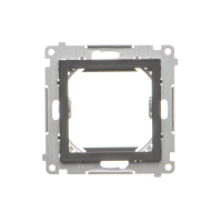 Adapter (przejściówka) na osprzęt standardu 45 × 45 mm, Czarny mat Simon 55 | TA45.01/149 Kontakt Simon