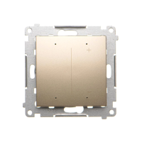 Ściemniacz do żarówek LED-owych, 230 V [Wi-Fi]; złoty mat Simon 54 GO | DESL1W.01/44 Kontakt Simon