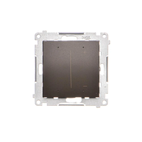 Ściemniacz do żarówek LED-owych, 230 V [Wi-Fi]; brąz mat Simon 54 GO | DESL1W.01/46 Kontakt Simon