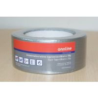 Taśma polietylenowa wzmacniana tkaniną POLYTEX 100 48mmx50m naprawcza, wodoodpor.,gr.0,16mm srebrna | PP-1000012-0048050 Anticor