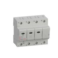 Rozłącznik bezpiecznikowy izolacyjny 3P+N 63A 400V - Do wkładek D02 - Połączenie śrubowe  | 403054 Legrand