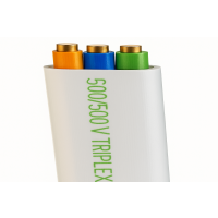 Przewód bezhalogenowy FLAMEBLOCKER HDHp 3x1,5 żo 450/750V 90st. płaski B2ca KRĄŻEK | G-147488 TF Kable