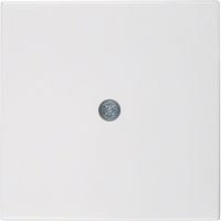 Płytka czołowa do przyłączy kablowych, biały, połysk, B.x/S.1 | 10198989 Hager