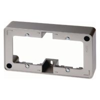 Puszka n/t podwójnyotna, czarny mat | 10306086 Hager