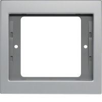 Ramka pojedyncza, alu, K.5 | 13137003 Hager