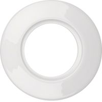 Ramka pojedyncza porcelanowa, biały, Seria 1930 | 138169 Hager