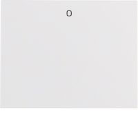 Klawisz z nadrukiem "0" do łącznika 1-klawiszowego, biały, K.1 | 14257109 Hager