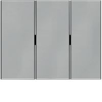 Klawisze do łącznika 3-klawiszowego, stal szlachetna nierdzewna, K.5 | 14657004 Hager