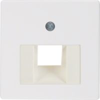 Płytka centralna do gniazda przyłączeniowego UAE, biały | 146809 Hager