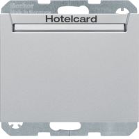 Łącznik przekaźnikowy na kartę hotelową, aluminium lakierowany, K.5 | 16417134 Hager