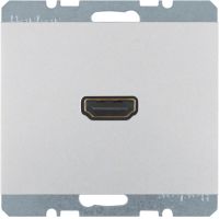 Gniazdo HDMI, alu, K.5 | 3315427003 Hager