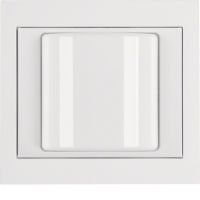 Sygnalizator świetlny z ramką, system przywoławczy, biały połysk, K.1 | 52037009 Hager