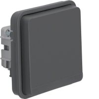 Moduł gniazda z/u 2P+Z, IP55, szary, W.1 | 6768803515 Hager