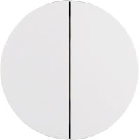 Przycisk podwójny do ściemniaczy przycisk. i sterowników załączających Berker, R.x/Serie 1930/Glas | 85142139 Hager