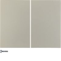 Przycisk 2-krotny do ściemniaczy przyciskowych i sterowników Berker, stal szlachetna, lakier, K.5 | 85142173 Hager
