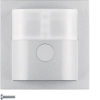 Nasadka IR czujnika ruchu komfort 2,2m Berker.Net, alu, mat, B.Kwadrat/B.7 | 85342283 Hager