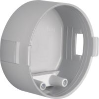 Puszka podtynkowa płytka Fi 45 mm, szary, Integro Flow | 9182001 Hager