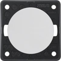 Łącznik klawiszowy przyciskowy zwierny, biały połysk, Integro Flow | 936712509 Hager