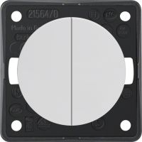 Łącznik wieloklawiszowy przyciskowy, biały połysk, Integro Flow | 936752509 Hager