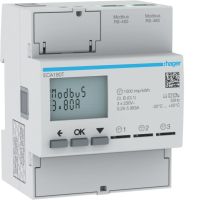 Licznik energii elektrycznej 1-fazowy, 3x80A 4M, AGARDIO, Agardio.measure | ECA180T Hager