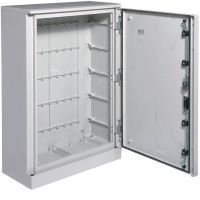 Obudowa poliester 900x600x300mm, IP65, PANEL-struct., z cokołem, d.pełne, Orion+ | FL321B Hager
