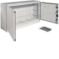 Obudowa poliester 600x1100x300mm, IP65, PANEL-struct., z cokołem, d.pełne, Orion+ | FL330B Hager