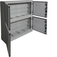 Obudowa poliester 1150x1100x300mm, IP65, PANEL-struct., stoj., dwu-sekc.,d.p., Orion+ | FL360B Hager