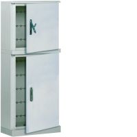 Obudowa poliester 2050x1100x300mm, IP65, PANEL-struct., stoj., dwu-sekc.,d.p., Orion+ | FL368B Hager