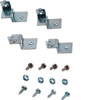Uchwyty do mocowania i regulacji gł. płyt mont., obudowy metalowe, (kpl), Orion+ | FL450A Hager