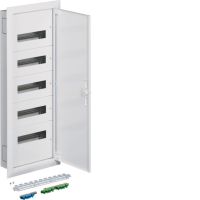 Rozdzielnica p/t z zaciskami PE/N 5R/60M (5x12) I kl. IP30, FW2 | FW512FT Hager