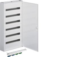 Rozdzielnica n/t z zaciskami PE/N 6R/144M (6x24) I kl. IP30, FW2 | FW624WT Hager