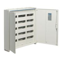 Rozdzielnica FW IP44/II 800x800x160mm, Univers | FWB53S Hager