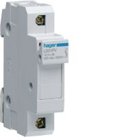 Modułowa podstawa bezpiecznikowa do systemów PV 1P 10x38mm 32A 1000VDC | L501PV Hager
